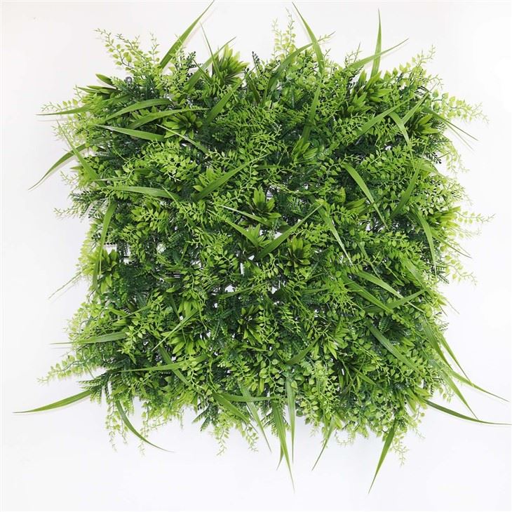 Grass Wall in Dining Room